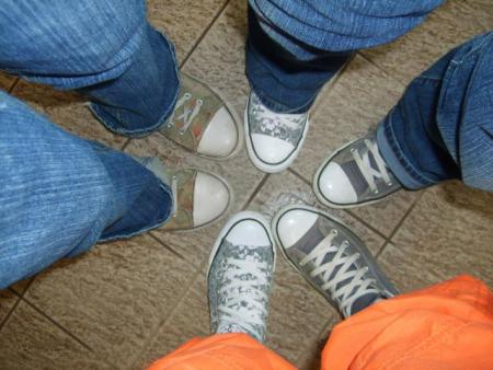 nos pieds